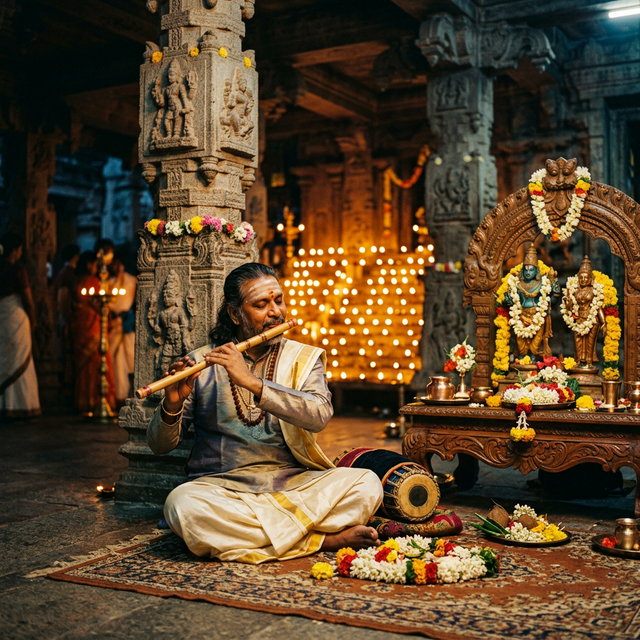 Temple Musician